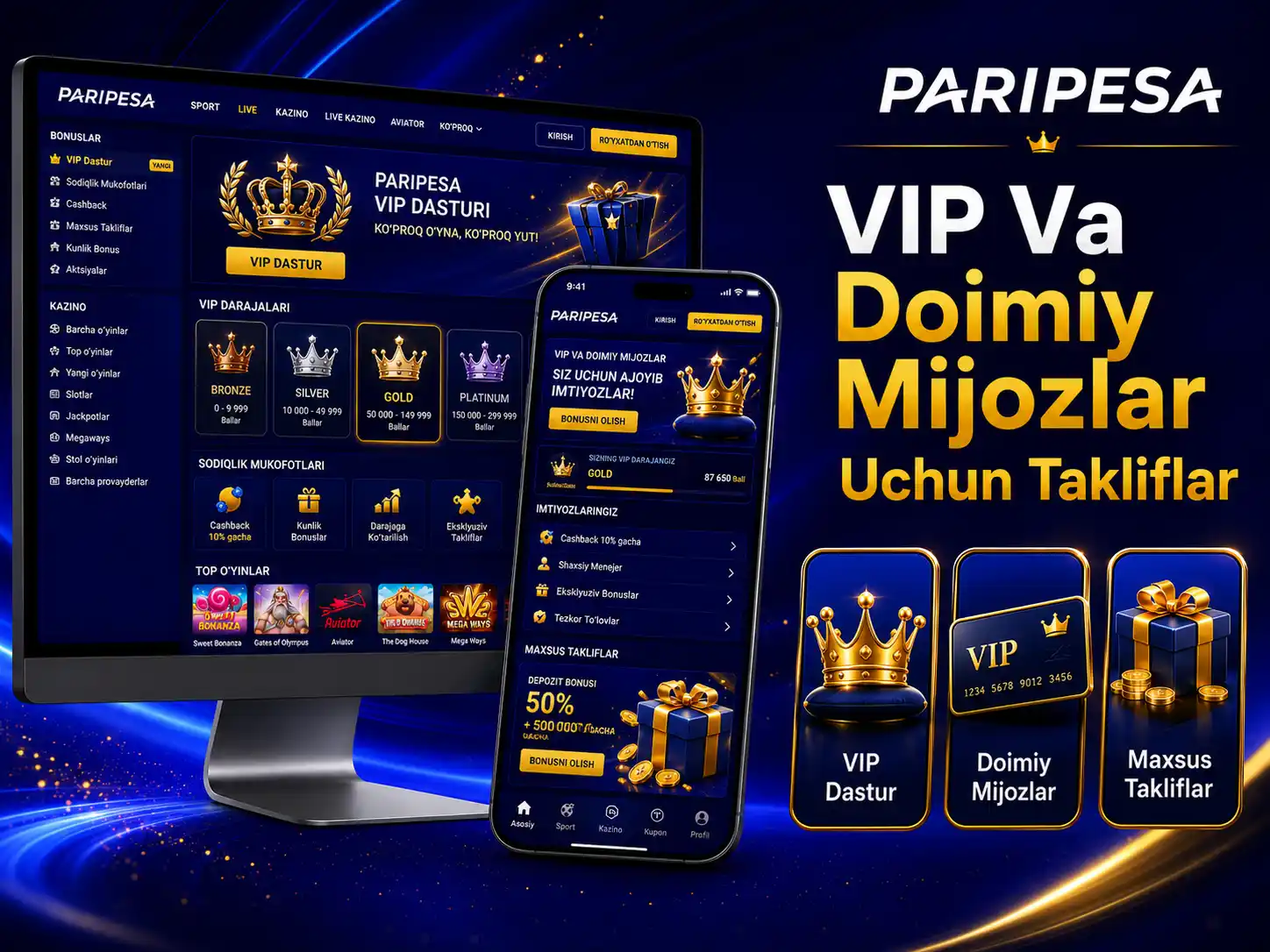 VIP Va Doimiy Mijozlar Uchun Takliflar